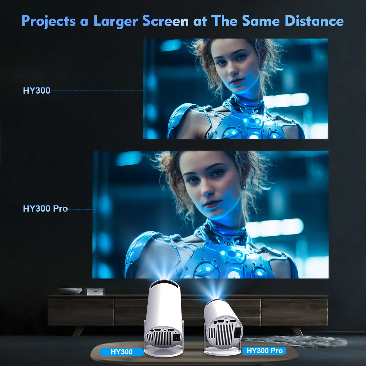 Magcubic 4K Android 11 Home Cinema Projector